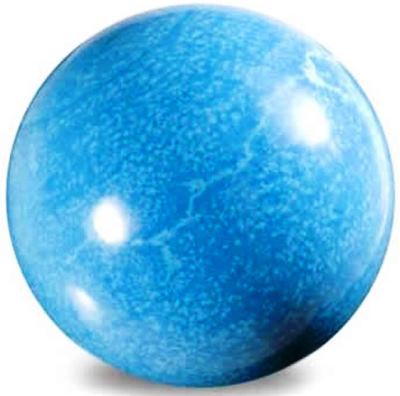 Blue Howlite Sphere 45mm